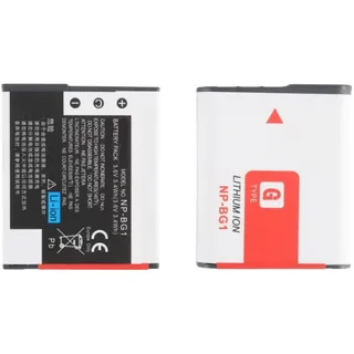Kompatibel mit Sony NP-BG1 Akku for DSC H3 H5 H7 W70 W80 WX1 NP BG1 FG1,Zubehör.(NP-BG1X1pcs)