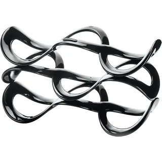 Guzzini Icons, Cuvée Universal-Flaschengestell - Schwarz, 32,4 x 16 x h18,2 cm - 17010010