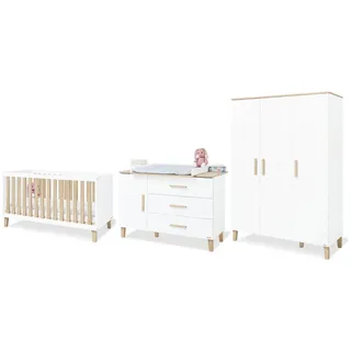 Pinolino Kinderzimmer-Set Lumi extrabreit groß, 3-tlg. | Gr.: onesize