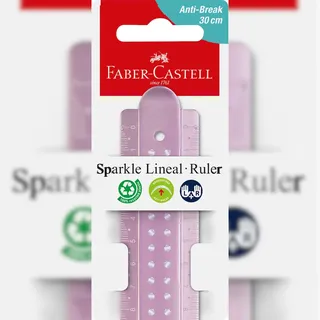 Faber-Castell Lineal 30 cm bruchsicher Sparkle