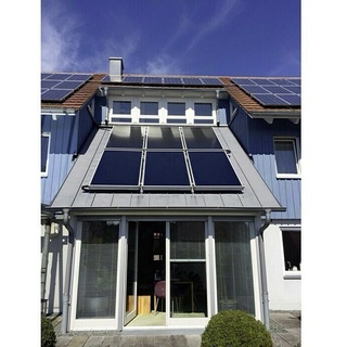 Sunset Solaranlage Sunsol 8 HZ/2  (Mit Frischwasserspeicher 825 l, Kollektorfläche: 15,06 m2, Geeignet für: 3 - 6 Personen  (Einfamilien- oder Mehrfamilienhaus))