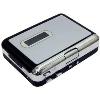 L26CS Kassette zu MP3 Konverter USB | Tragbarer Kassettenspieler & Digitalisierer | Audio Tape Player für PC MP3| Musik von Kassetten speichern & übertragen