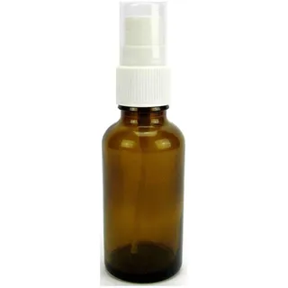 Sala Braunglasflasche DIN 18 Pumpzerstäuber Sprühkopf Sprühflasche 30 ml (5)
