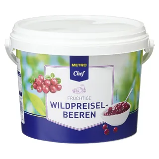 METRO Chef Wildpreiselbeeren Fruchtig (2 kg)