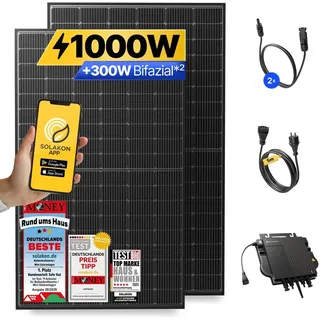 solakon Balkonkraftwerk onBasic 1000W 5 m Kabel