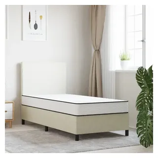vidaXL Matratze Bonnell-Federkern Mittel 90x200 cm