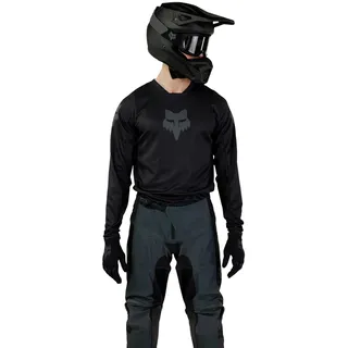 Fox 180 Blackout Jersey schwarz,