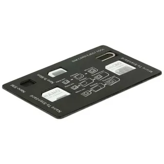 DeLock 20650 SIM Karten Adapter Adaptiert von: Nano SIM Adaptiert auf: Micro SIM