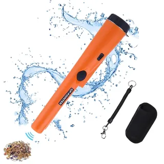 GP-Pinpointer tragbarer Metalldetektor IP68 wasserdicht, 360°-Scan, genaue Lokalisierung, LED-Taschenlampe, hochempfindlicher Metallsucher, um Metallrohre zu finden