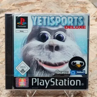 Yetisports Deluxe EDELWEISS - Ps1 Spiel Game PSone NEU OVP PAL Factory Sealed