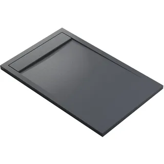 Bernstein New York In Steinoptik 140x90 cm Anthrazit Matt Ohne Ablaufgarnitur