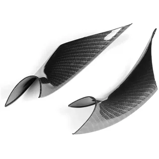 Innentürgriff-Abdeckplatte Autotür-Zuggriff-Dekorationsverkleidung 2-TLG. Kohlefaser-Ausführung Passend für 3er-Serie 4 Serie F30 F80 F82 F33