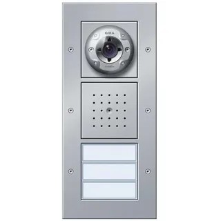 Gira Video-Türstation AP 3fach 127065 alu