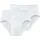 Essentials white sports briefs with a fly L