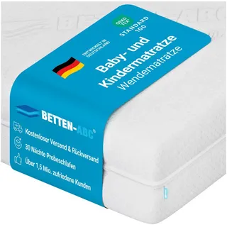 Betten-ABC Kindermatratze mit Trittkante 70 x 140 cm inkl. Bezug