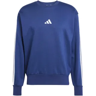 adidas Essentials 3-Streifen Herren Sweatshirt blau - L