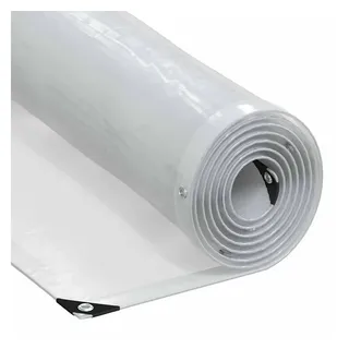 vidaXL Transparente Plane 100 x 500 cm Transparent