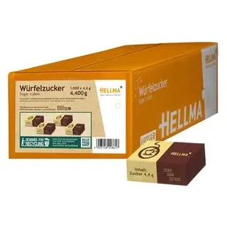 Hellma Würfelzucker, 1000x4,4 g