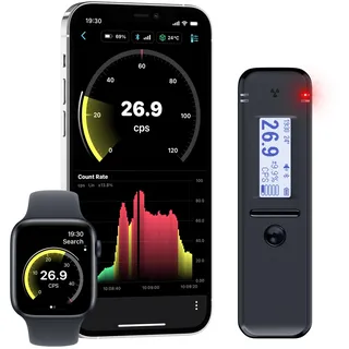 Intelligenter Geigerzähler Radiacode-103 mit kostenloser Mobil-App – Nuklearer Strahlungsdetektor