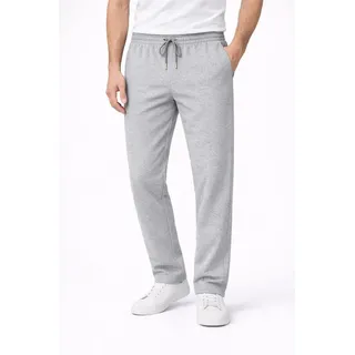 ROSS CAMP Jogginghose Sporthose Herren (1-tlg) Baumwolle grau XL