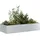 200 x 80 x 40 cm Silber