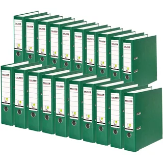 Falken 	PP-Color-Ordner DIN A4 80 mm grün 20 St.