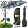 rechteckig Ø 350 cm mit LED Grau
