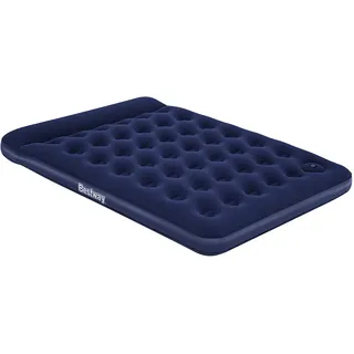 BESTWAY Luftbett 203 x 152 x 28 cm mit integrierter Fußpumpe für 2 Personen