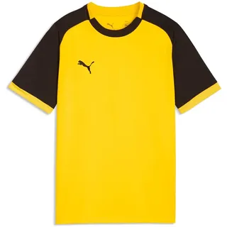 Puma teamLIGA26 Matchday Jersey Jr faster yellow/puma black/puma black 128