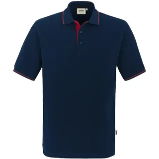 Hakro Contrast Polo-Shirt Casual, 803 - XL