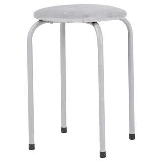 mömax Stapelhocker Metall 0 x 0 x 0 cm Grau