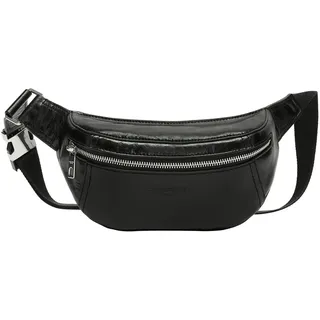 Liebeskind Berlin Chudy Paper Touch Crinkle Beltbag S Schwarz