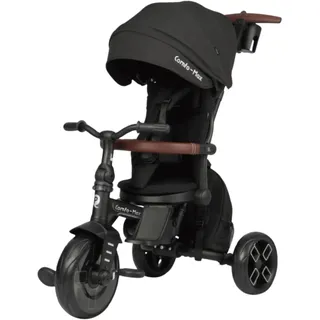 Qplay Comfo Max 6 In 1 Dreirad-kinderwagen - Black - One Size