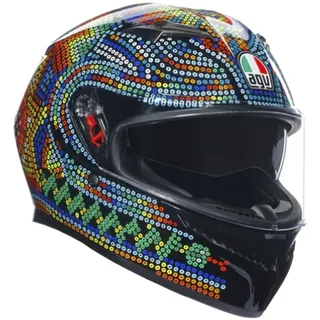AGV K3 Rossi Winter Test 2018 Mehrfarbig M