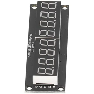 LED-Digitalanzeigemodul, Dezimal, Rot, 74Hc595, Segment Acht, Digital, Segmentiert, Digitales LCD, Digitales LCD-Anzeigesegment, LED-Segmentanzeigen