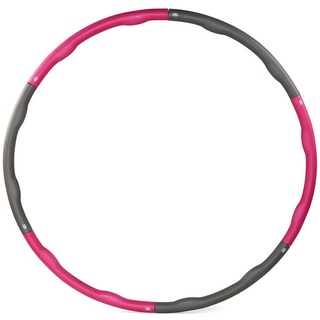 Sporttrend 24 Trainingsring Gymnastikreifen 1,5kg grau/pink grau