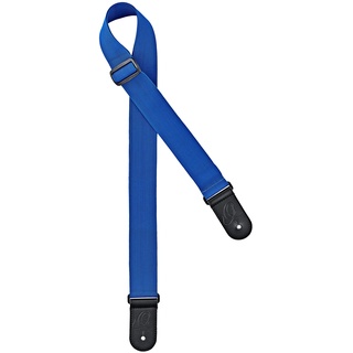 Ortega Guitars Gitarrengurt Länge Verstellbar - Akustik Gitarre / Bass, E-Gitarre, E-Bass - Nylon Straps Series - Nylon, Blau (ONS50STD-BL)