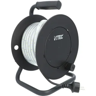 Btec Lichtschlauch LED 15m IP54 schwarz/weiß