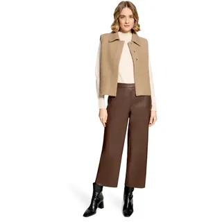Betty Barclay Strickjacke mit Kragen Beige 42