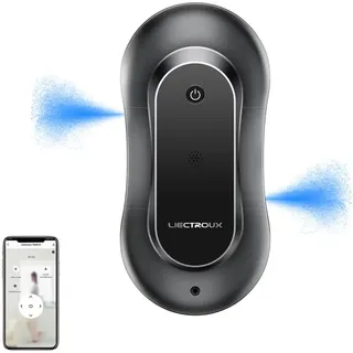 Liectroux YW810, Fensterputzroboter, APP-Steuerung, Doppelwasserspray, KI-Pfad, Absturzsicherung, bürstenloser Motor, 5 jahre garantie - Liectroux