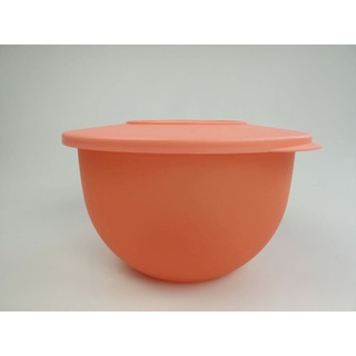 Tupperware Junge Welle Schüssel 2,5 L pastellorange Servierschüssel Servieren 8770, Kunststoff, Pastel Orange, 12.8 x 20 x 22 cm