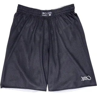 K1X Hardwood | Reversible Practice Basketball Shorts mk2, US-Größe: M, Farbe: Navy / Rot