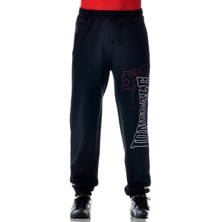 Lonsdale Herren Jogginghose Normale Passform Dartford, Black 5XL, 111239