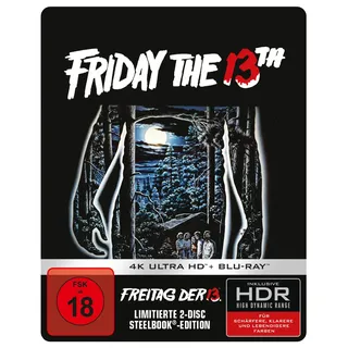 warner bros. (plaion pictures) Freitag der 13. Steelbook (4K Ultra HD + Blu-ray) [2 BRs]