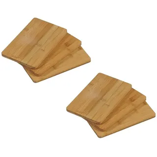 KESPER Frühstücksbrettchen Bambusholz 6-tlg. 0 x 0 cm