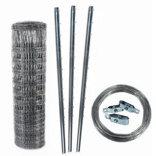 Aquagart Wildzaun Knotengeflecht 150/12/30+