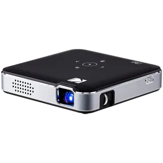 KODAK Luma 150 Ultra Mini-Pico-Projektor im Taschenformat – Schwarz, eingebauter Akku und Lautsprecher, 1080P-Unterstützung, tragbarer kabelloser LED-DLP-Reiseprojektor für Filme und Videos