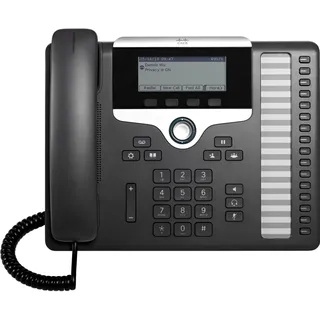 Cisco 7861 IP-Telefon Schwarz, Telefon, Schwarz, Silber