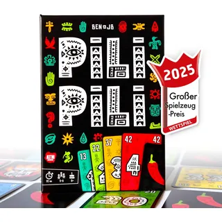 ATM Gaming PILI PILI – Gesellschaftsspiel – Gewinner des Großen Spielzeugpreises 2025 – Taktisches Stichkartenspiel – 2 bis 8 Spieler