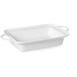 HENDI Ofenform mit Ohrengriffen, rechteckig, 0,82L, 328x189x(H)58mm -